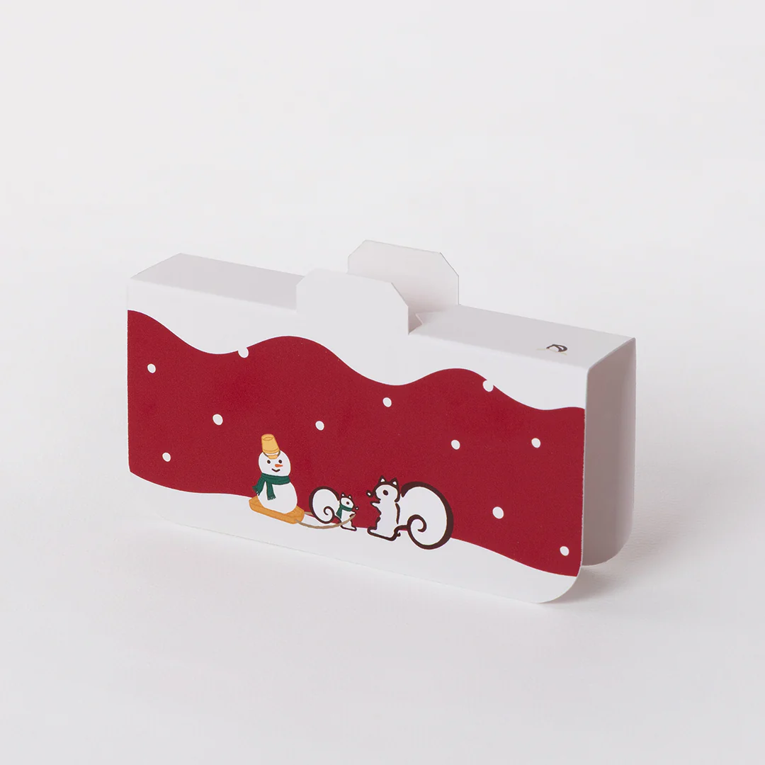 【販売終了】詰合せ01 ハウス型BOX(2025クリスマス)(クルミッ子2個 あじさい1枚 鎌倉だより3枚) - Image 9